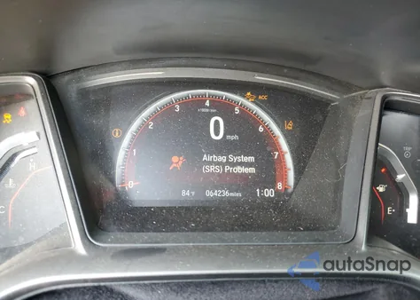 2020 Honda Civic Si из США, поврежденный, VIN 2HGFC3A50LH750996